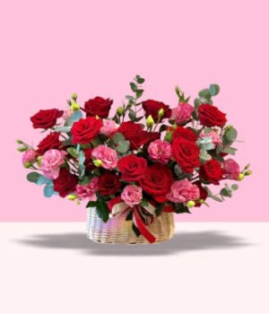 CANASTA AMOR QUE FLORECE