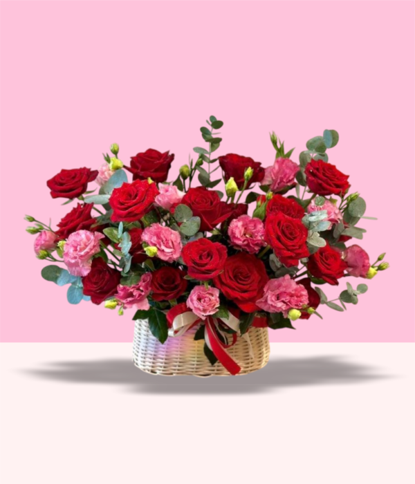 CANASTA AMOR QUE FLORECE