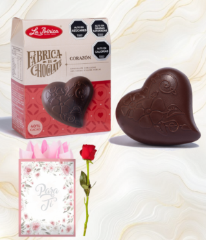 CHOCO CORAZON GRANDE CORAZÓN DE CHOCOLATE LA IBÉRICA