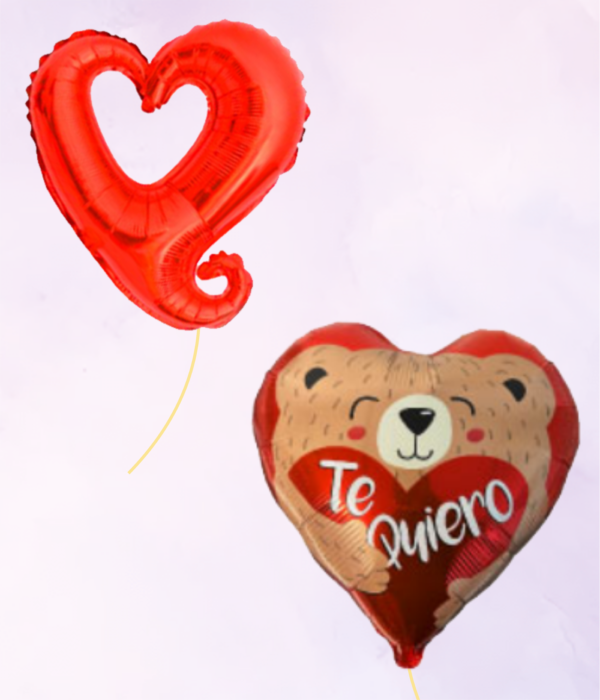 GLOBO METALICO #18 CON AIRE