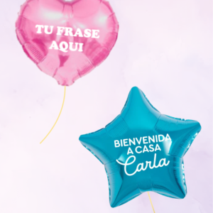 GLOBO METALICO #18 CON AIRE Y VINIL