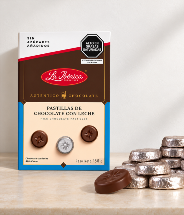 PASTILLAS DE CHOCOLATE 150g