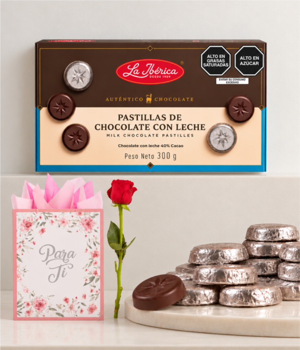 PASTILLAS DE CHOCOLATE 300g