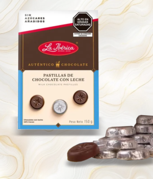 pastillas iberica chico PASTILLAS DE CHOCOLATE 150g