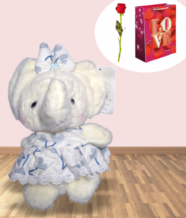 ELEFANTE CON VESTIDO