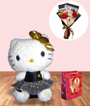 KITTY 1 KITTY CON VESTIDO NEGRO