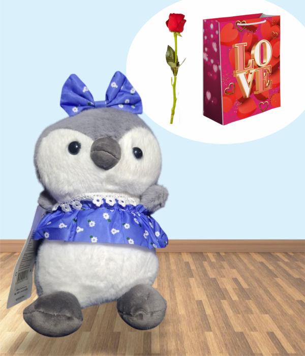 PINGUINA CON VESTIDO